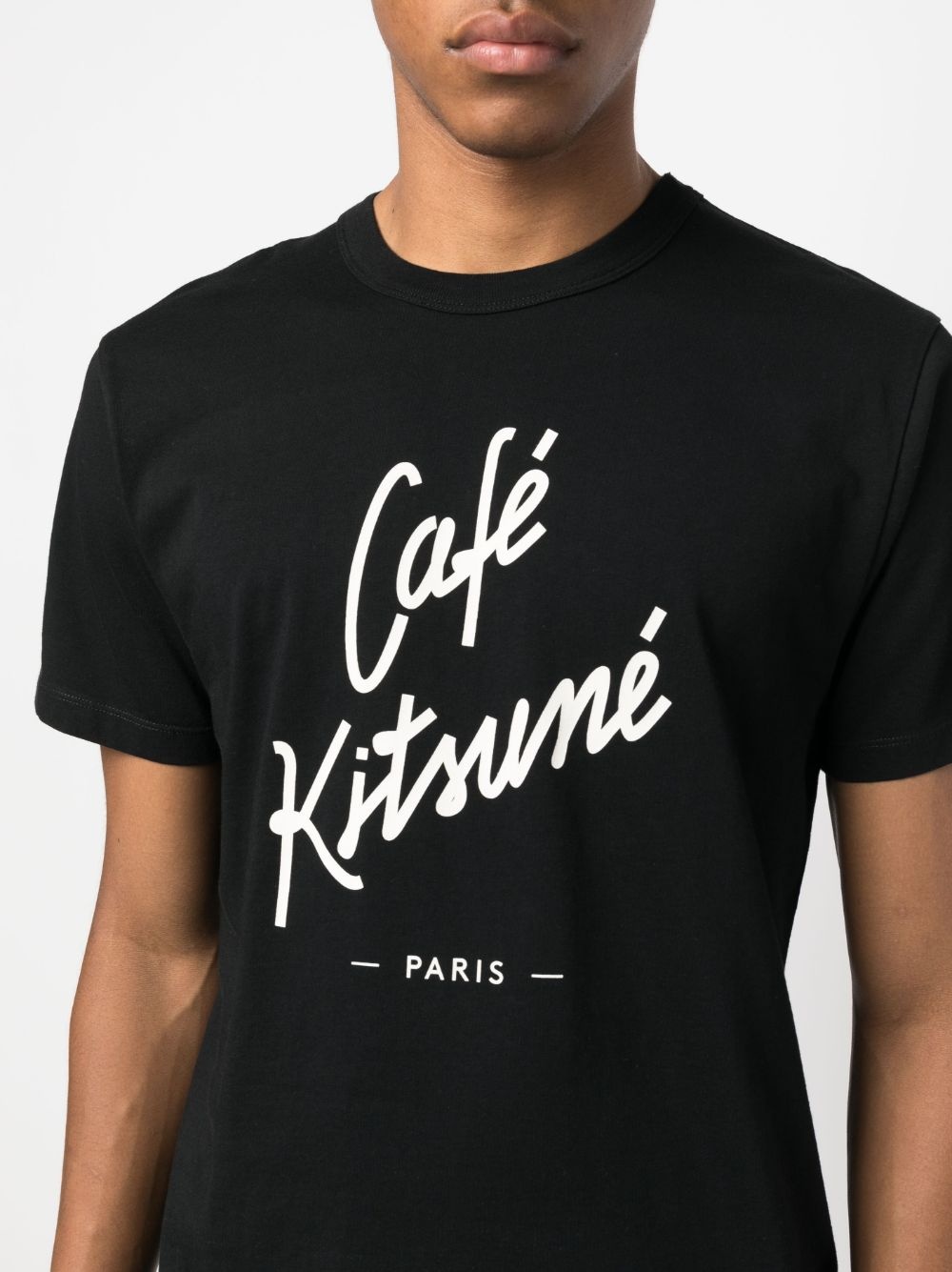 logo-print cotton T-shirt - 5