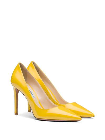 Prada pointed 100 pumps outlook