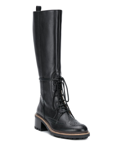 Chloé Franne lace-up high boots outlook