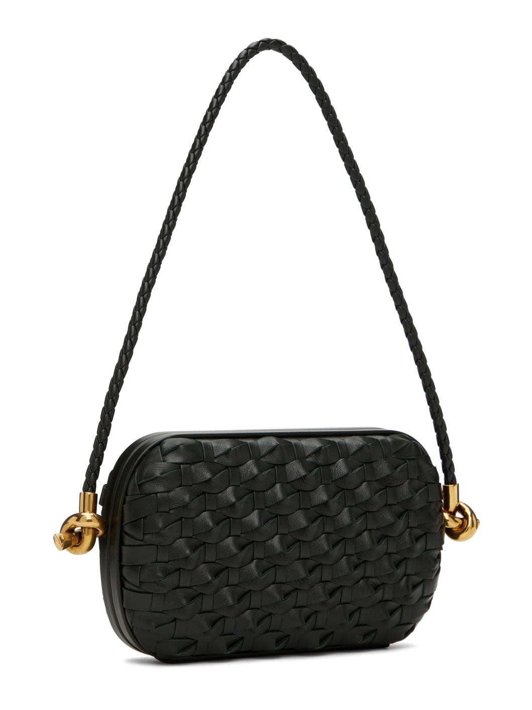Green 'Knot On Strap' Clutch - 3