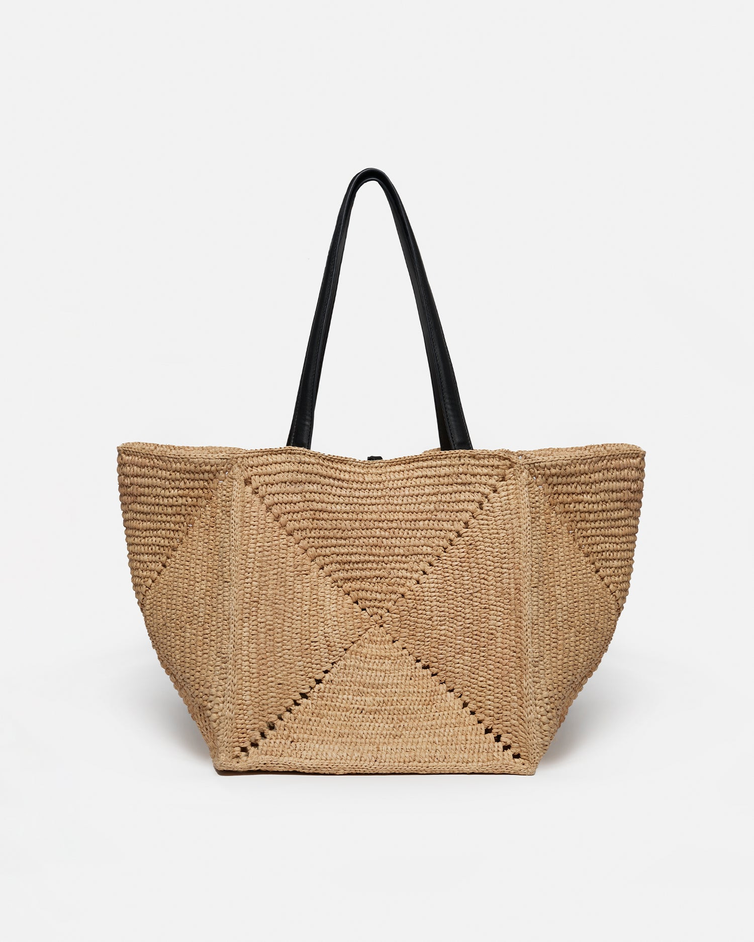 Raffia Charm Tote - 3