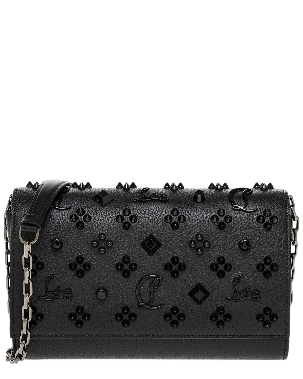 Christian Louboutin Paloma Leather Wallet On Chain - 1