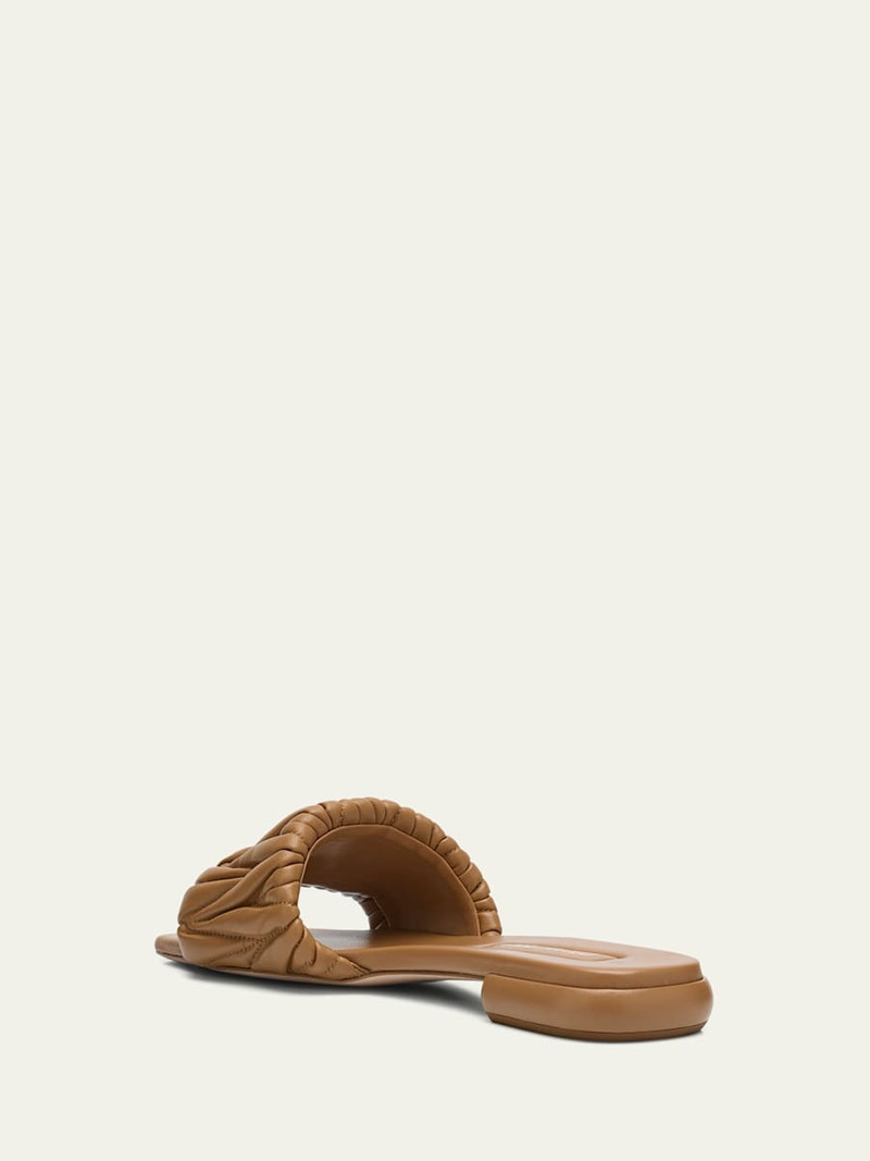 Miu Miu Quilted Leather Flat Slide Style outlook