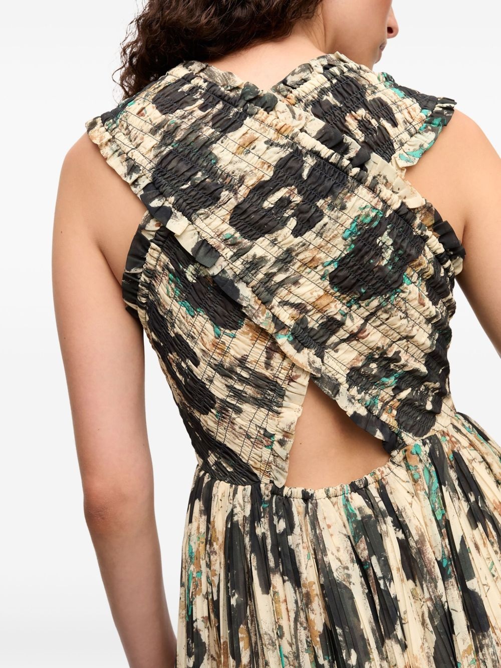 floral-print dress - 5