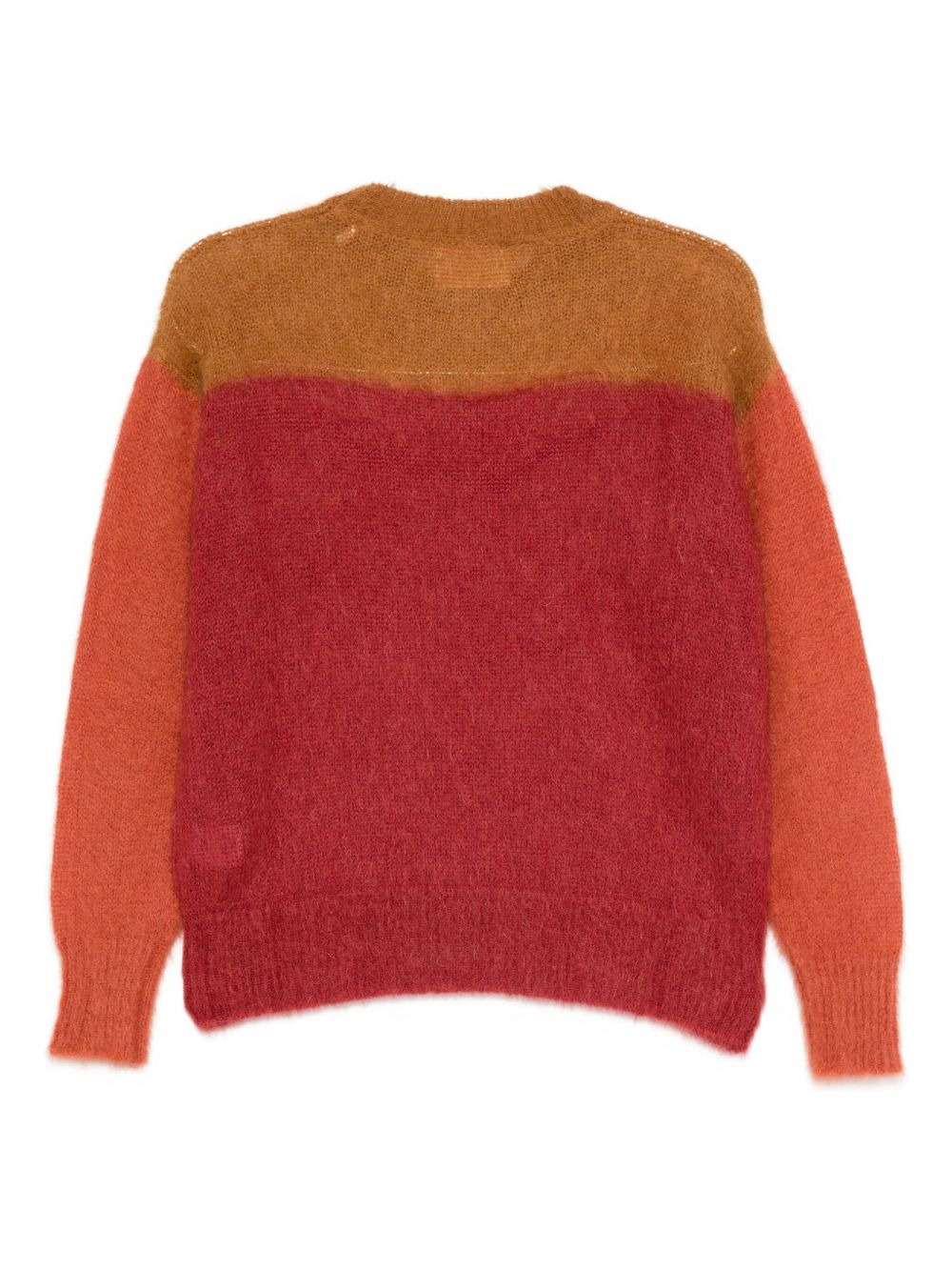 colorblock wool-blend sweater - 2