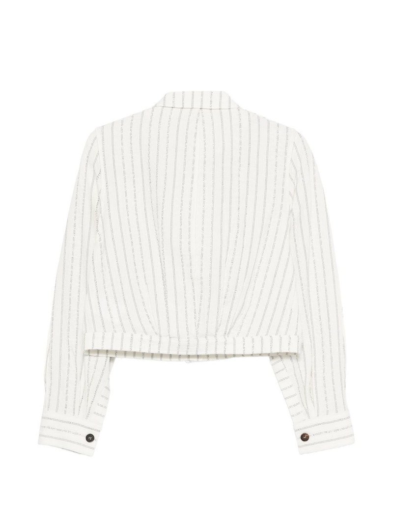 LOW CLASSIC striped jacket outlook