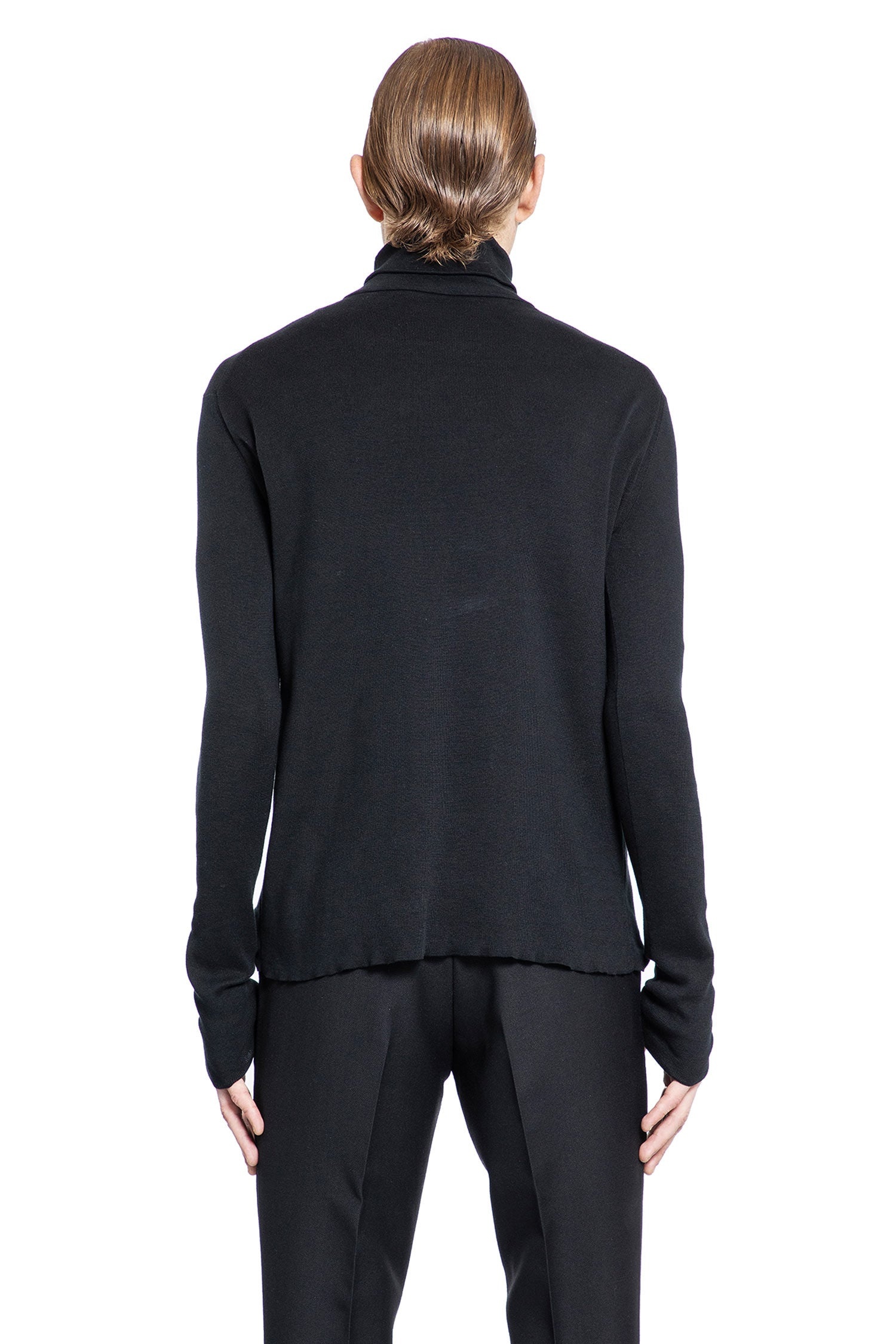 Cotton-Jersey-Stitch-Roll-Neck-Sweater - 3