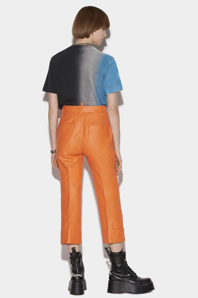 DSQUARED2 ONE PLEAT BELL BOTTOM TROUSERS outlook