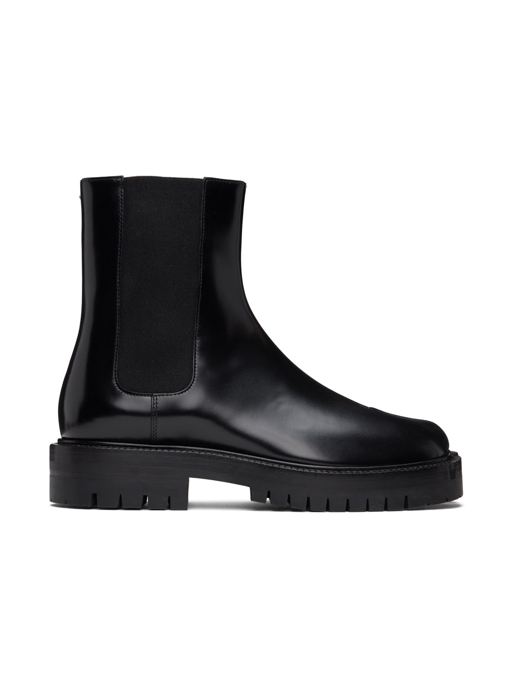 Black Tabi Chelsea Boots - 1