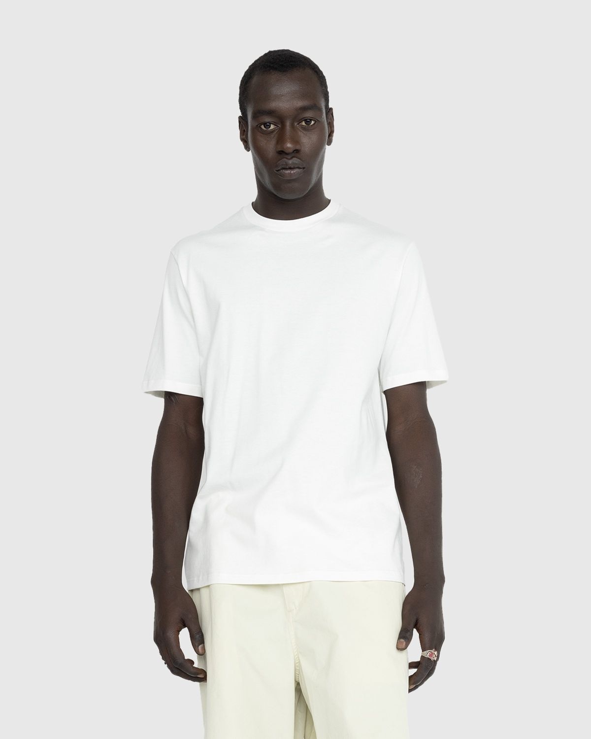 Jil Sander short-sleeve cotton shirt - Green