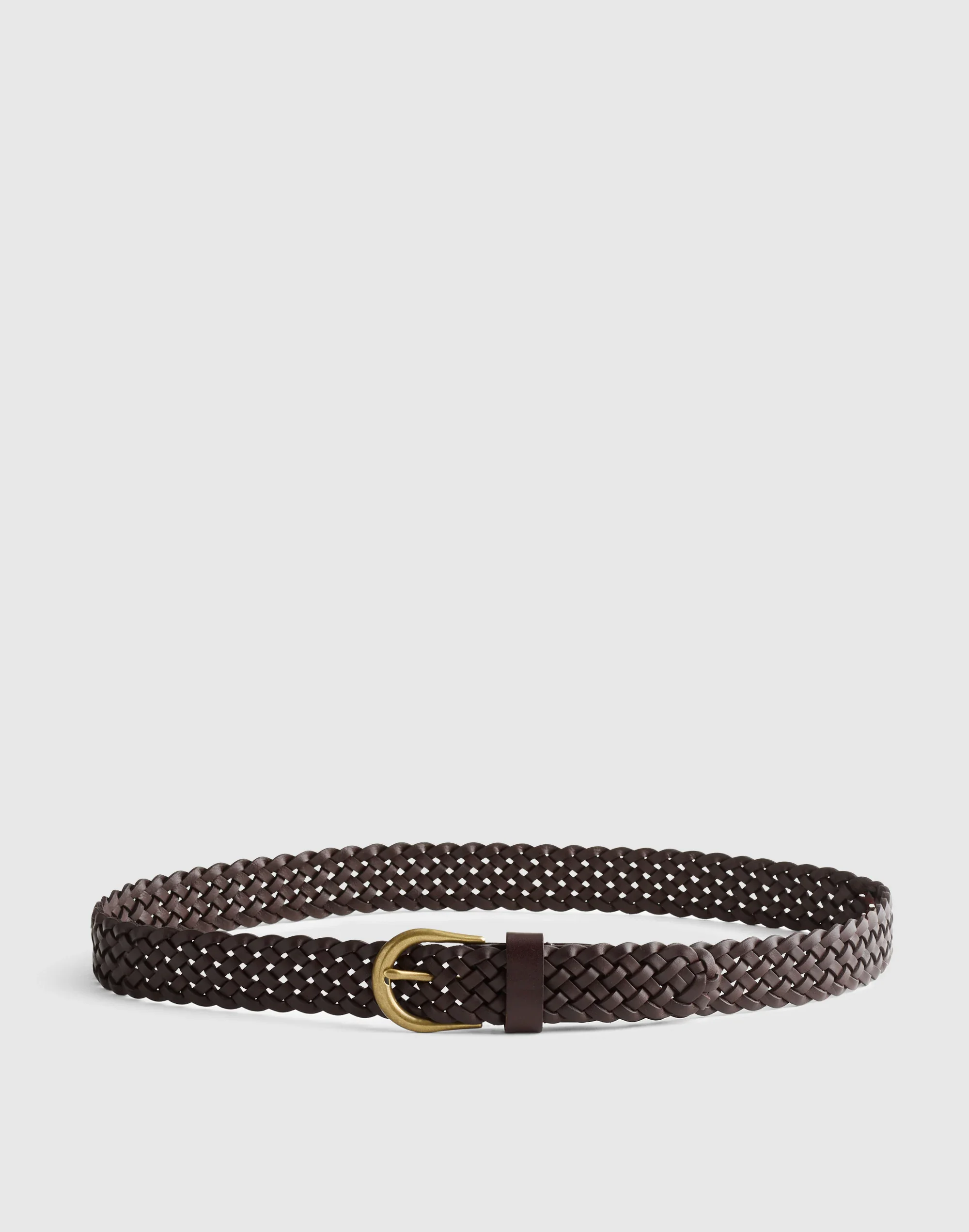Braided Belt in Leather - 1