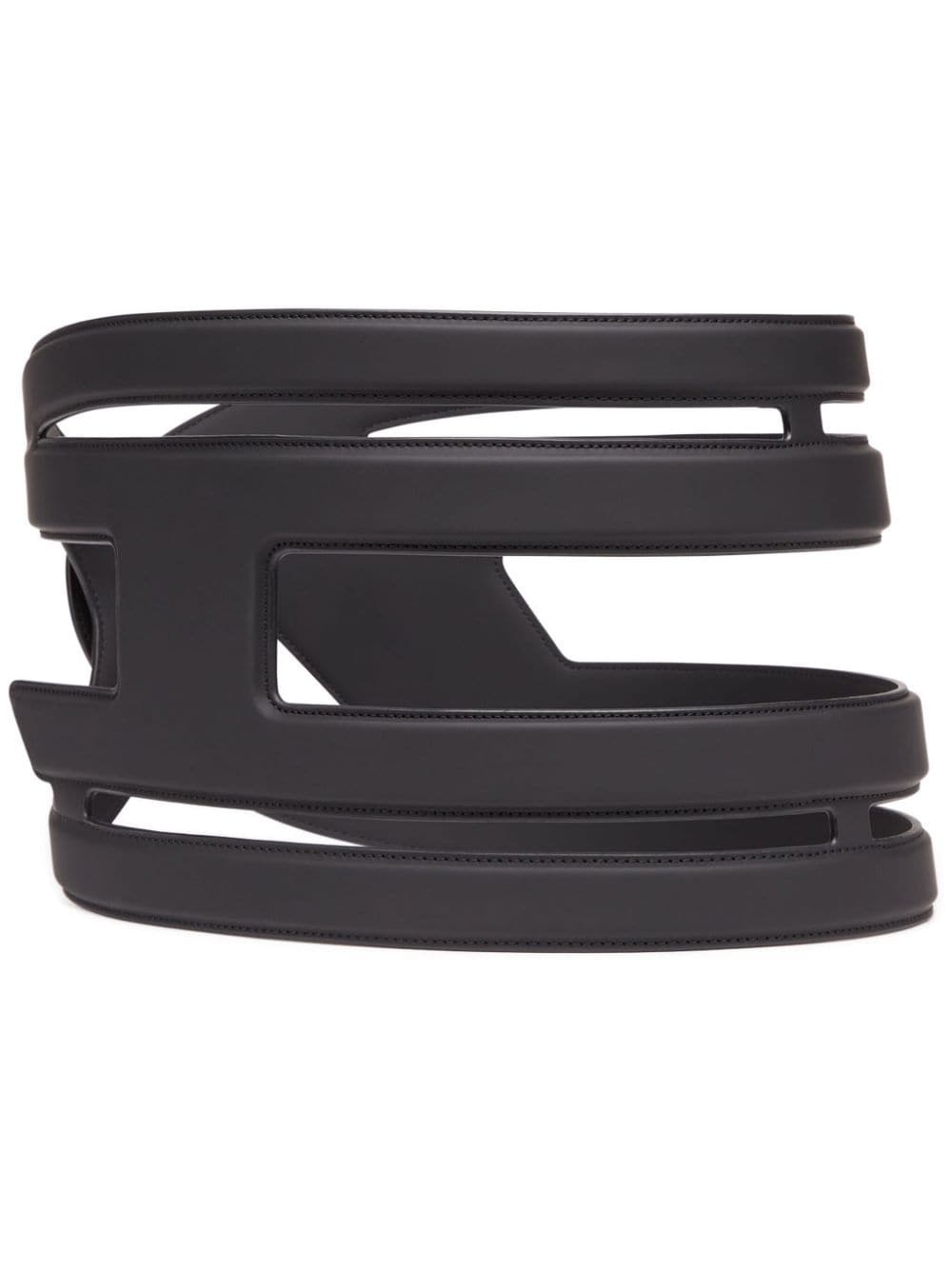 B-Cage-D faux-leather belt - 1