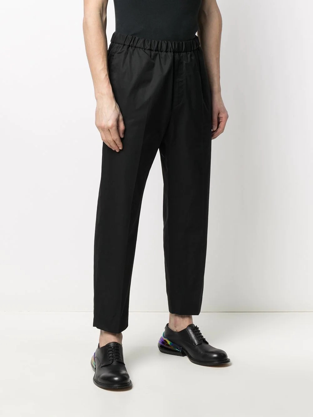 elasticated waistband trousers - 3