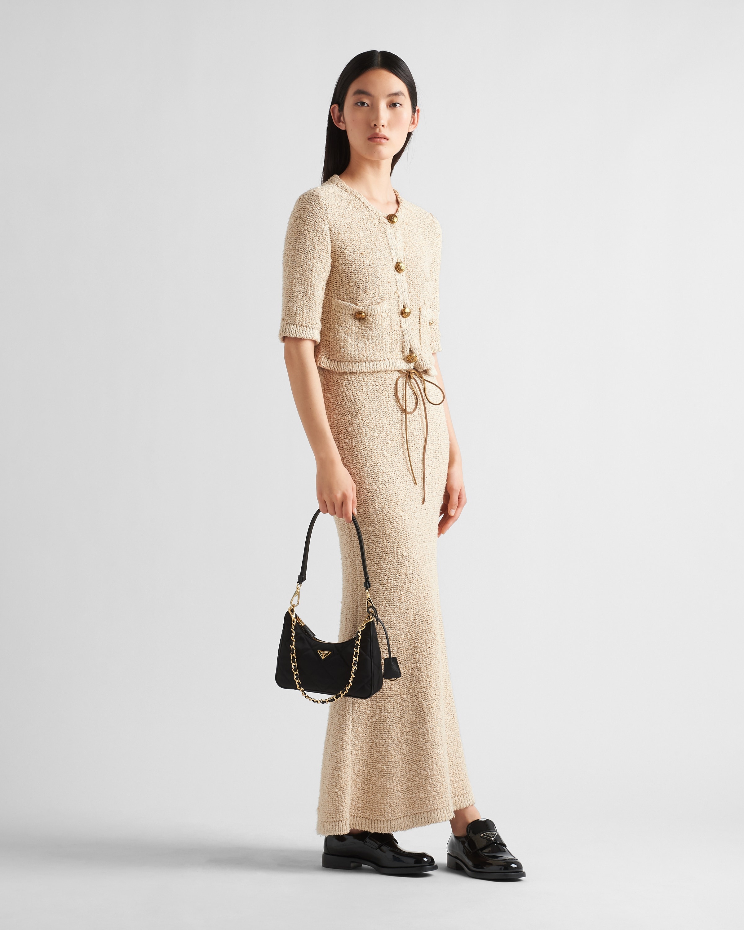 【PRADA】見逃し厳禁★Re-Edition1995  Re-Nylon ミニバッグ Prada Re-Edition 1995 Chaîne Re-Nylon Mini Bag | Saks Fifth