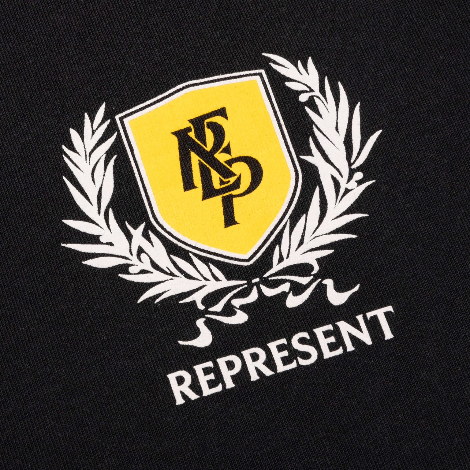 CREST T-SHIRT - VINTAGE BLACK - 3
