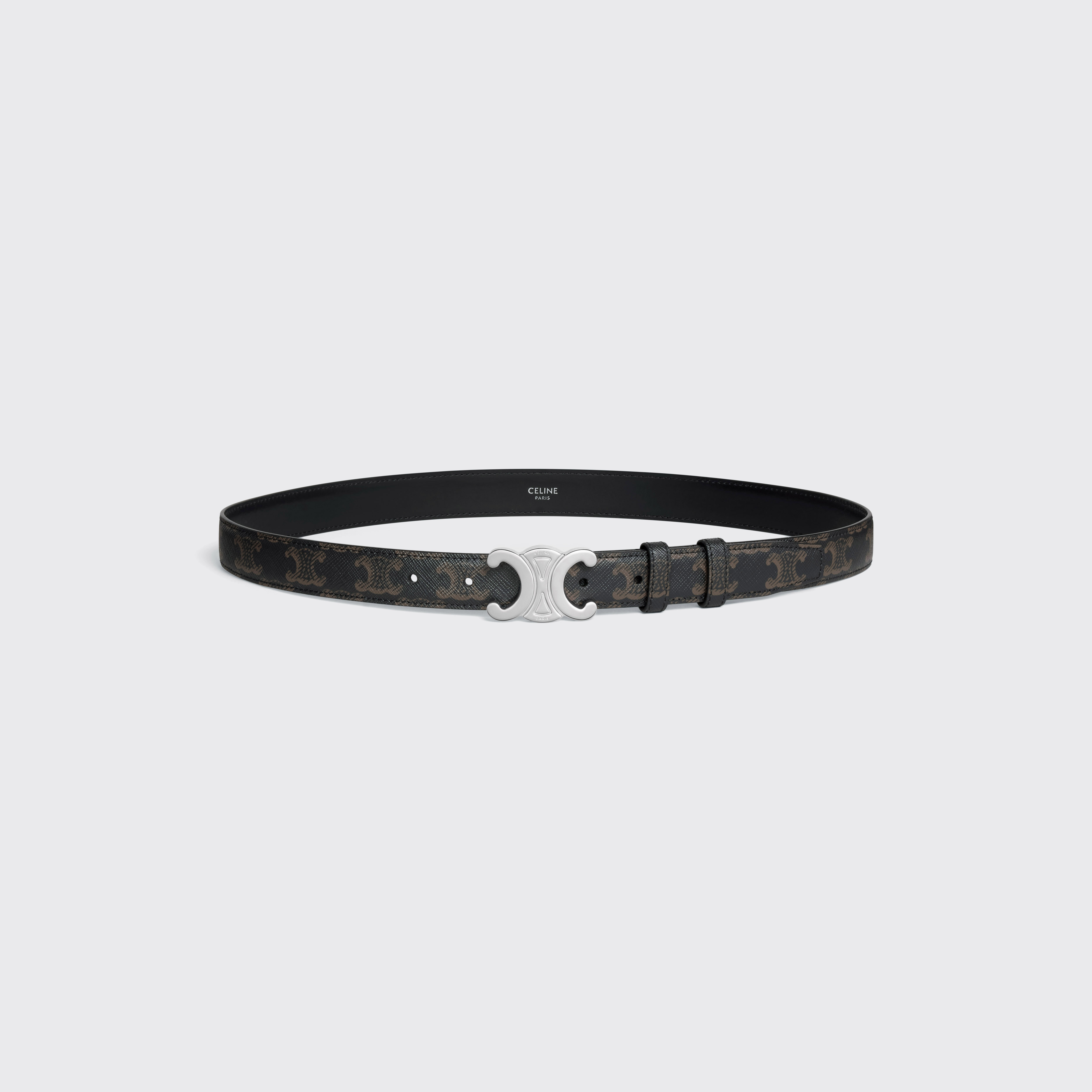 Medium Triomphe Belt in Triomphe Canvas - 3