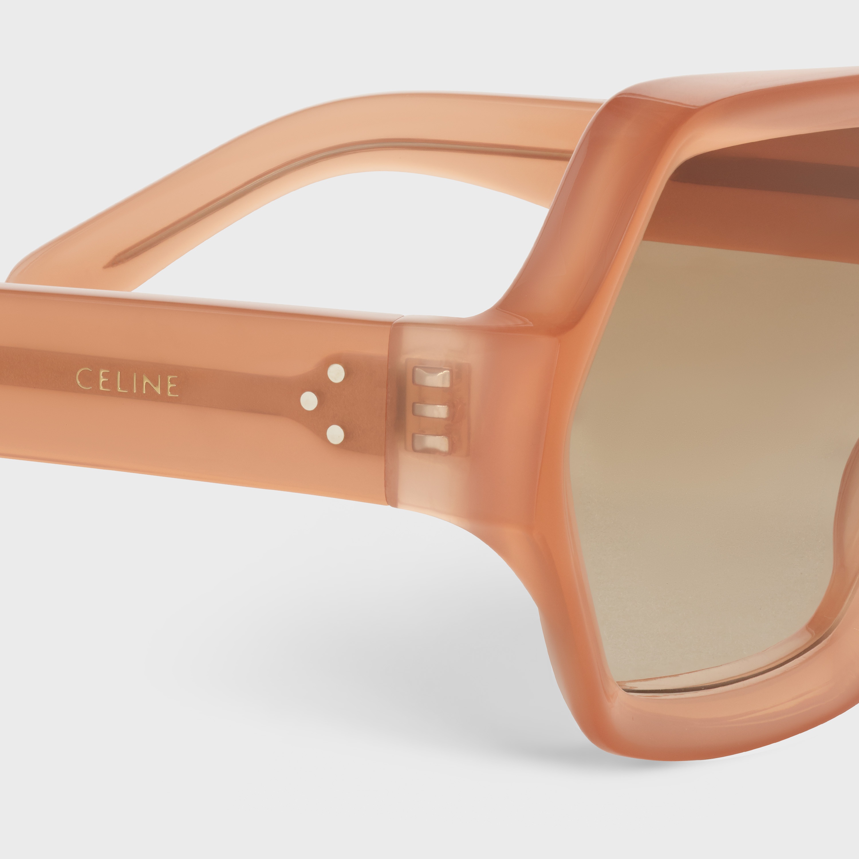 OVERSIZED S131 SUNGLASSES IN ACETATE - 4