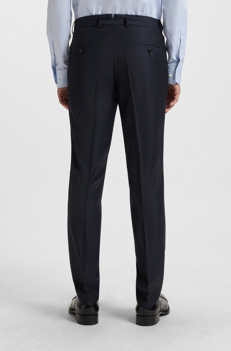 EXTRA-SLIM-FIT SUIT IN MICRO-PATTERNED STRETCH WOOL 7