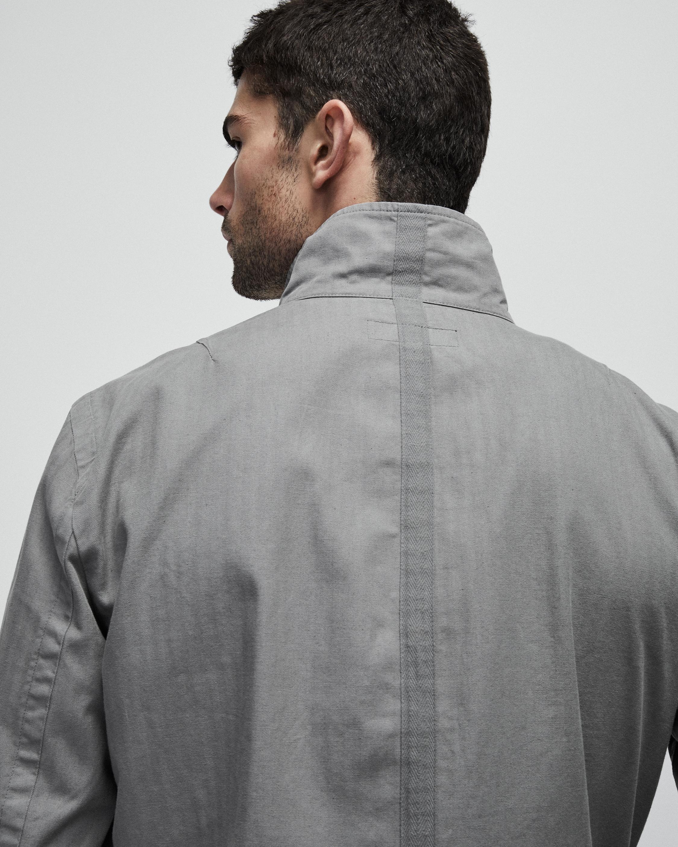 Isaac Cotton Linen Jacket
Relaxed Fit Jacket - 8