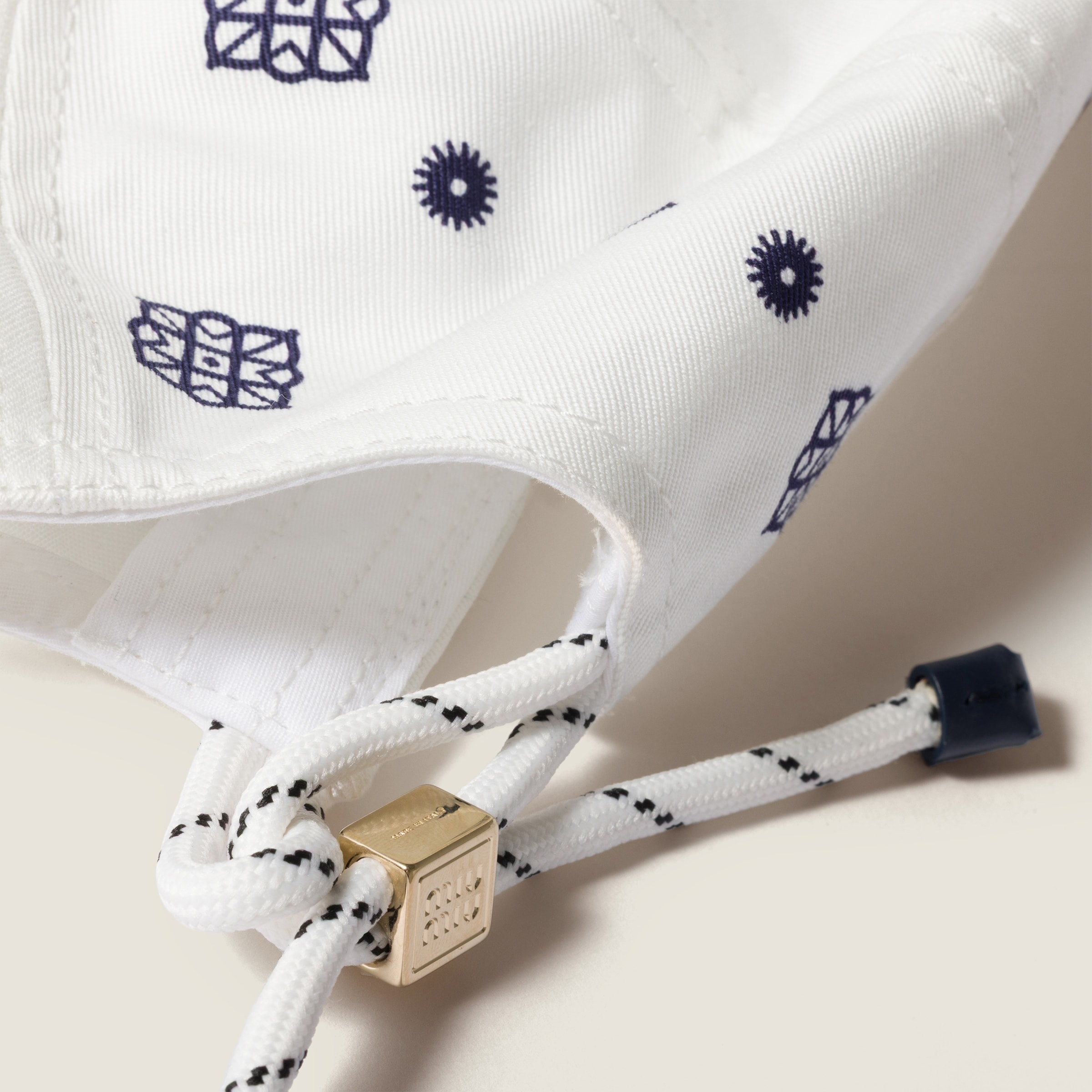 Printed cotton baseball cap - 2