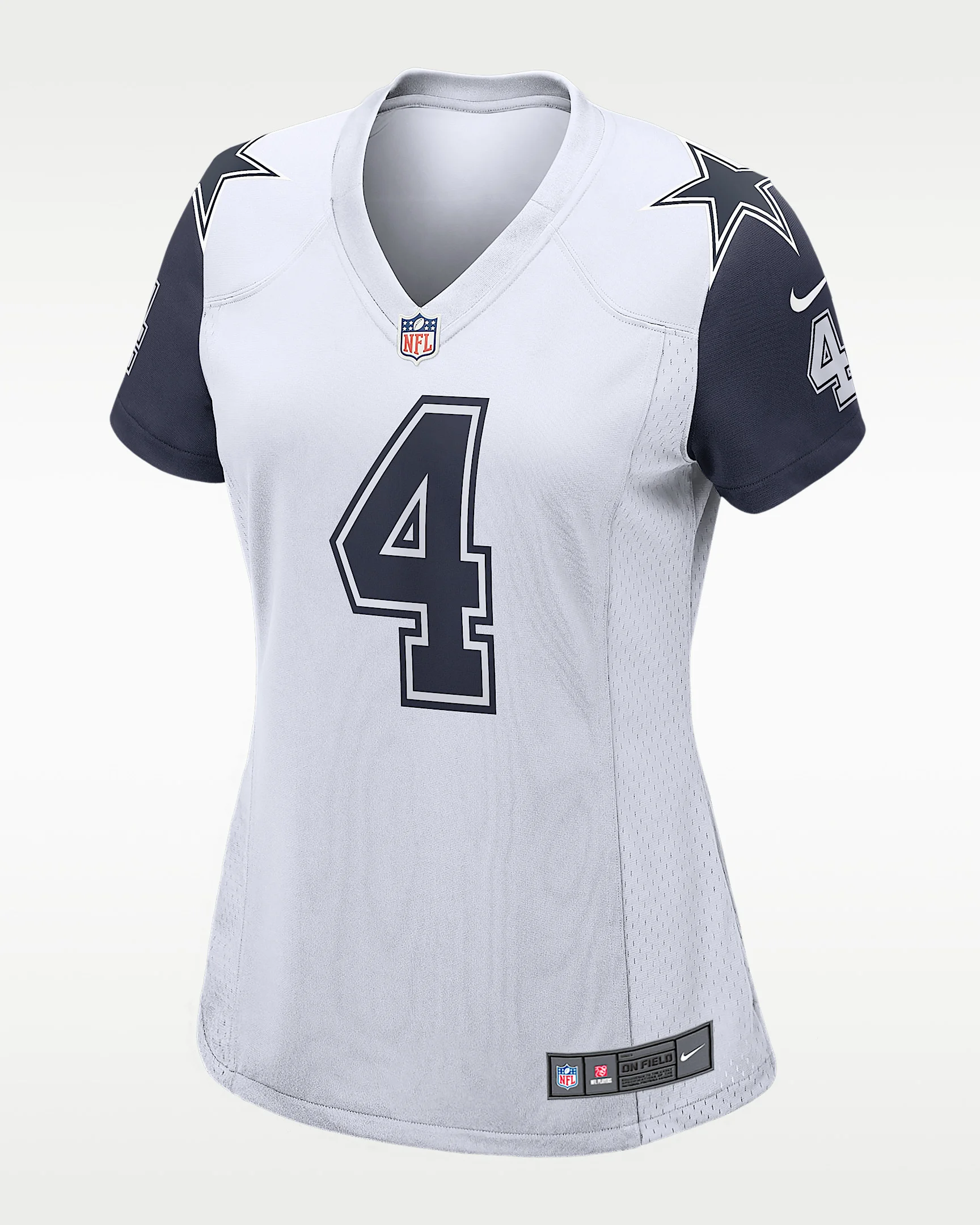 NFL Dallas Cowboys (Dak Prescott) Women's Game Football Jersey - 1