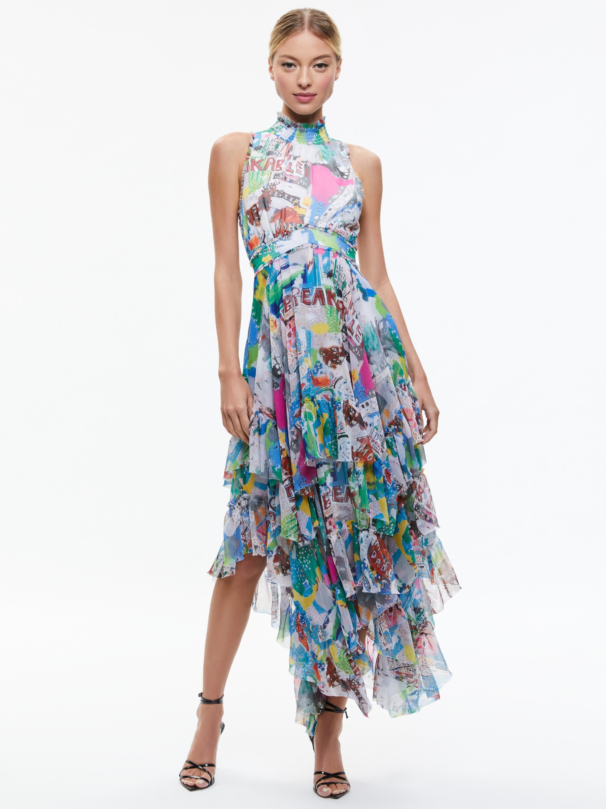 A+O X BASQUIAT EVELYN MAXI DRESS - 4