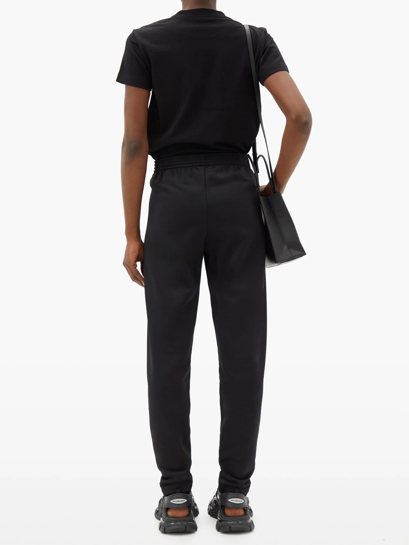 Slim-leg jersey track pants - 5