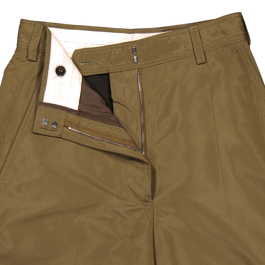 Stella Mccartney Ladies Khaki High Waist Palazzo Pants - 2