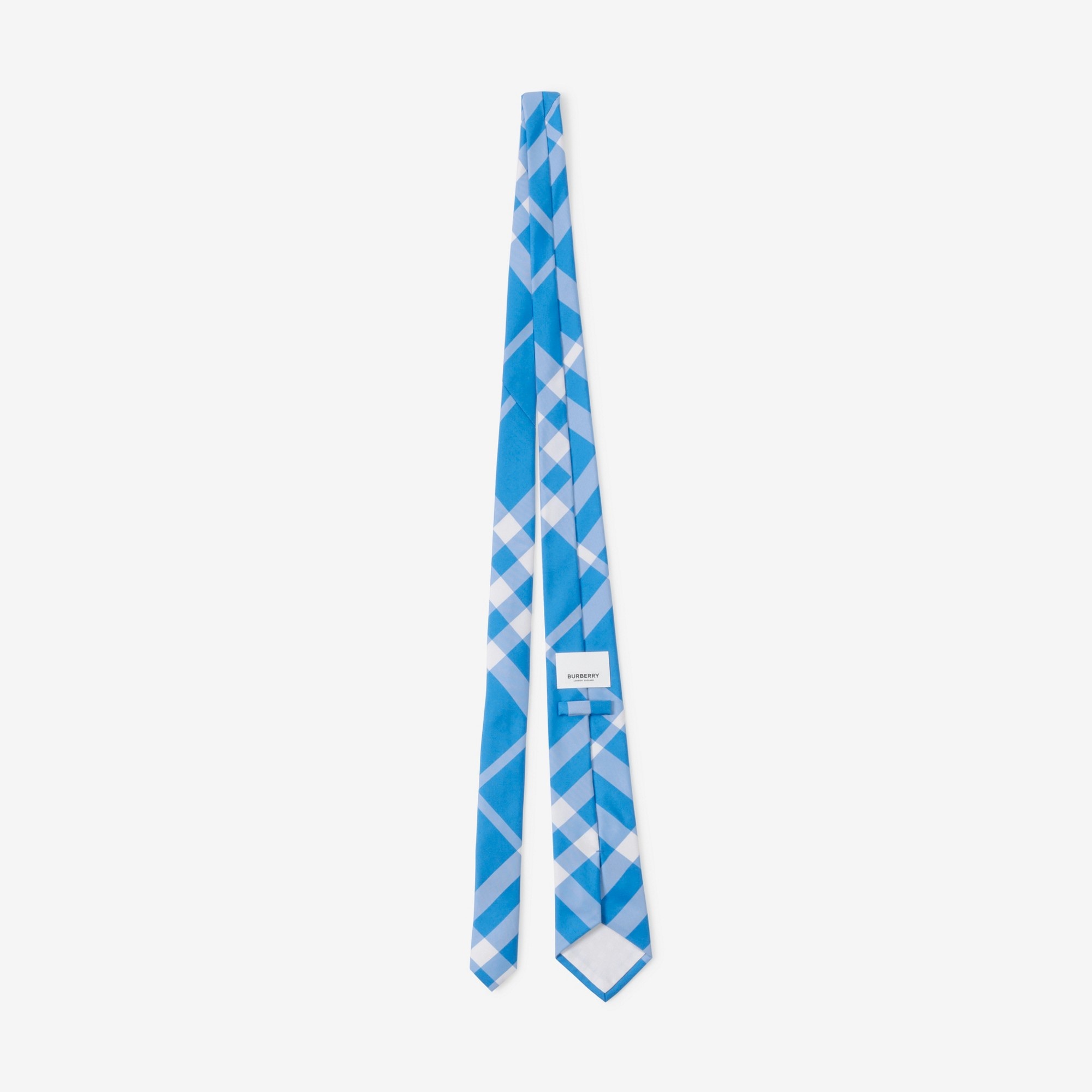Classic Cut Check Silk Tie - 2