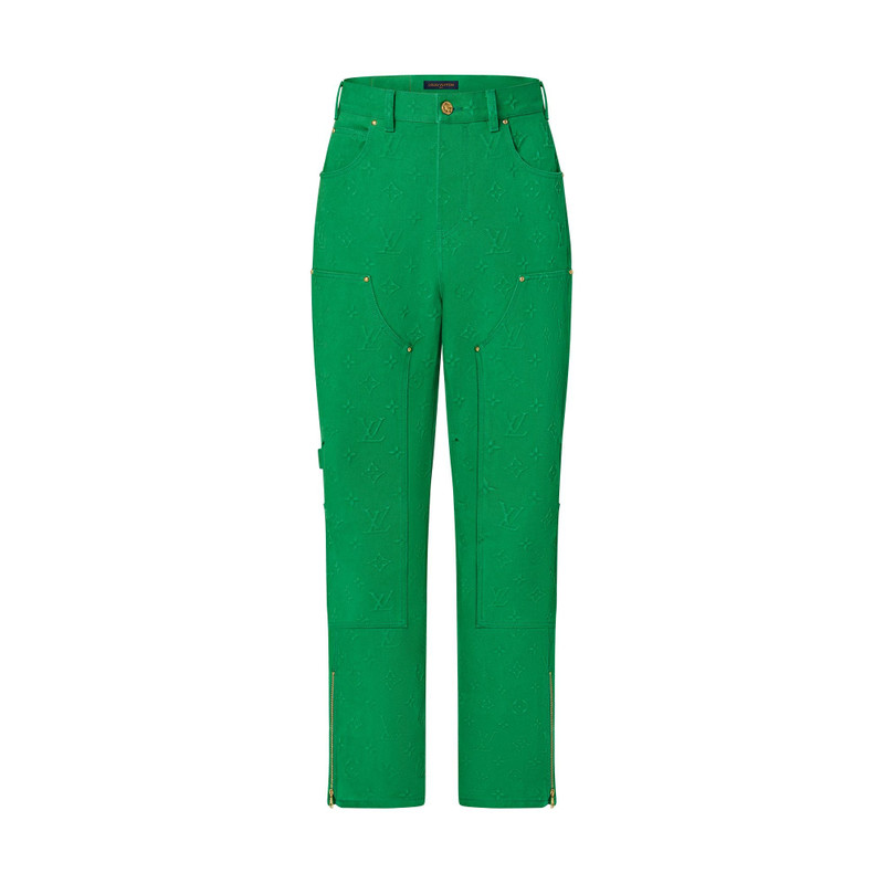 Monogram Workwear Denim Pants - 1