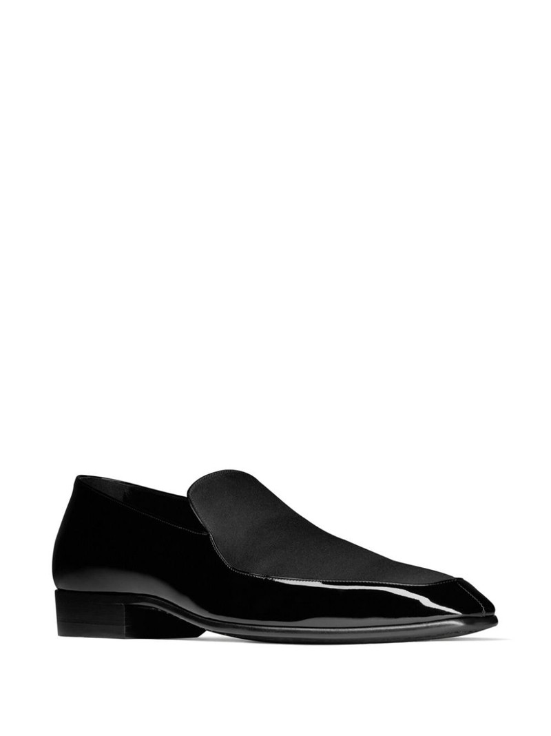 SAINT LAURENT Clown 20 leather loafers outlook