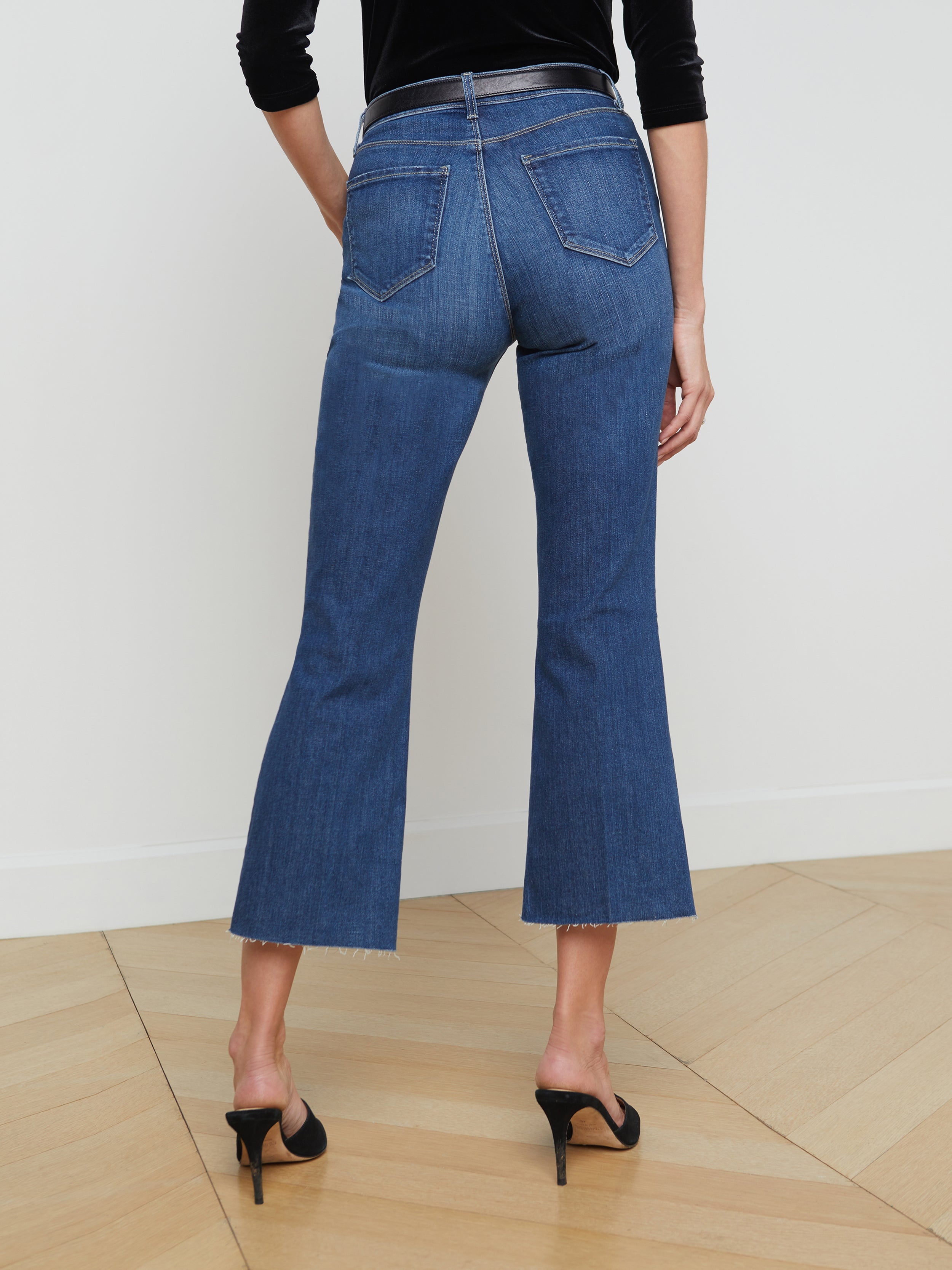 Kendra Cropped Flare Jean - 5