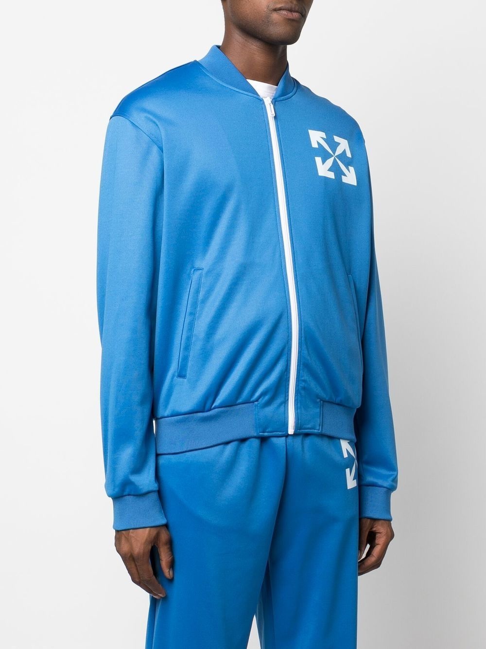 Arrows-print track jacket - 3