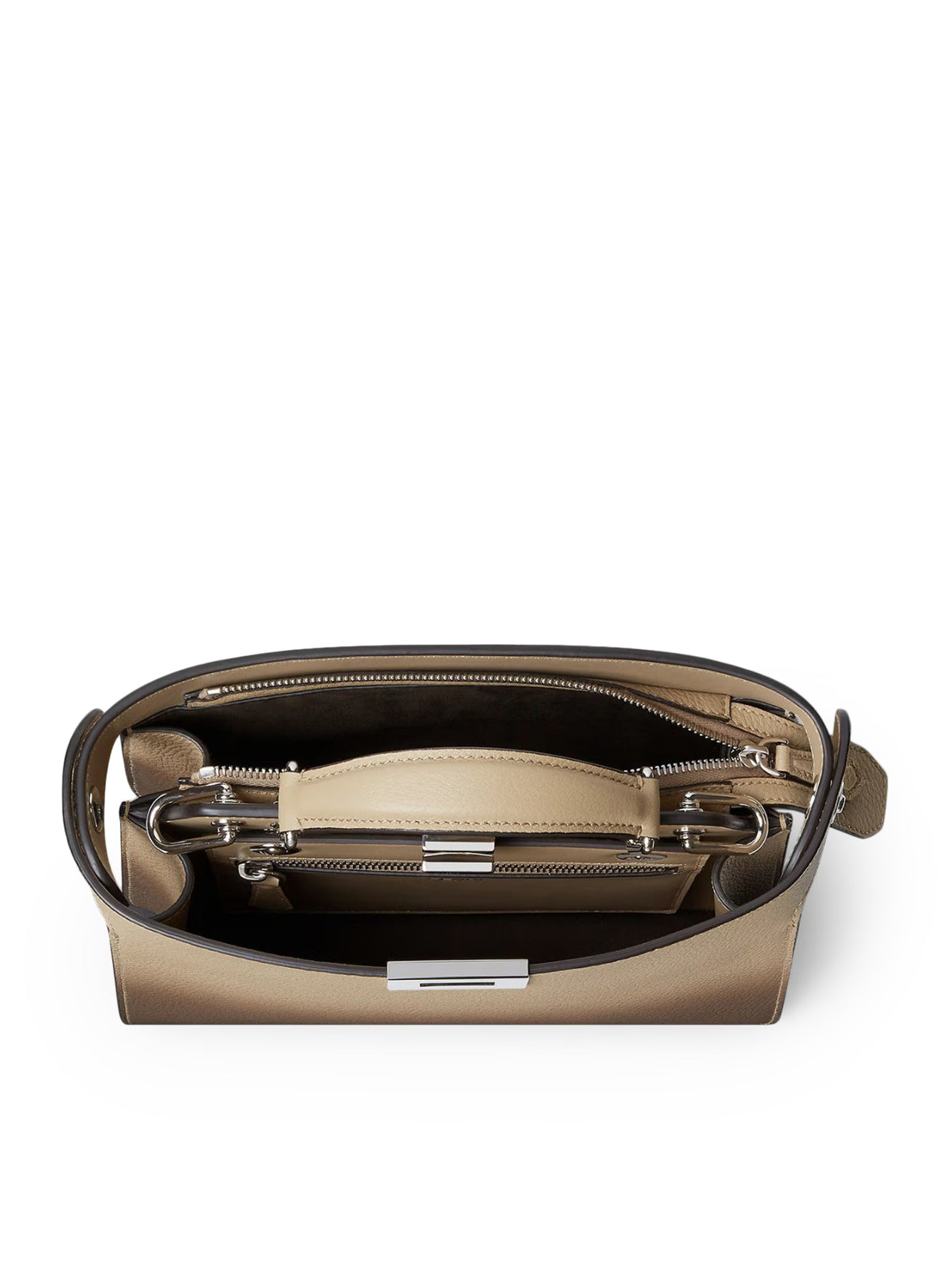 PEEKABOO ISEEU SMALL LEATHER BAG - 7