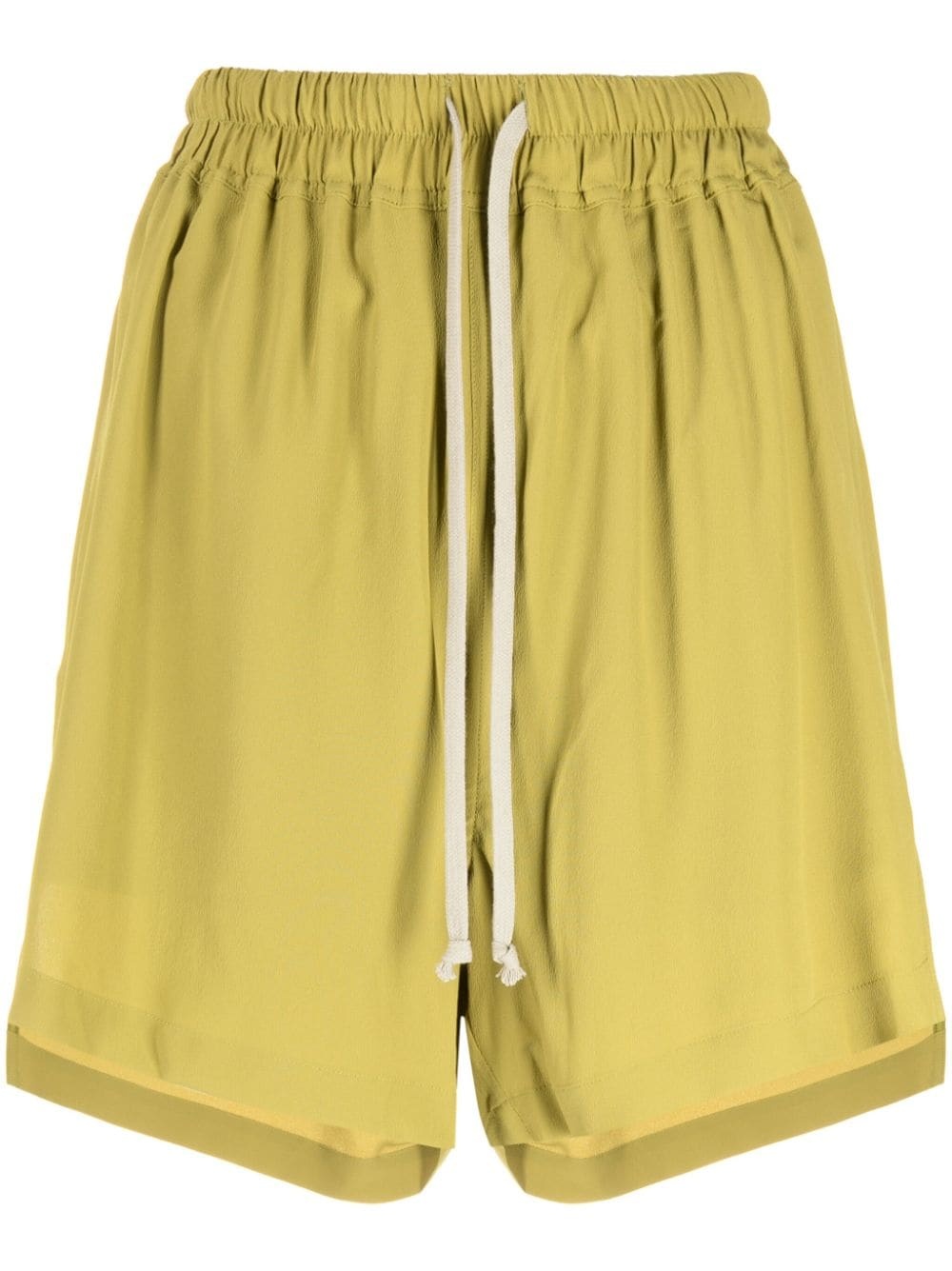 drawstring crepe shorts - 1