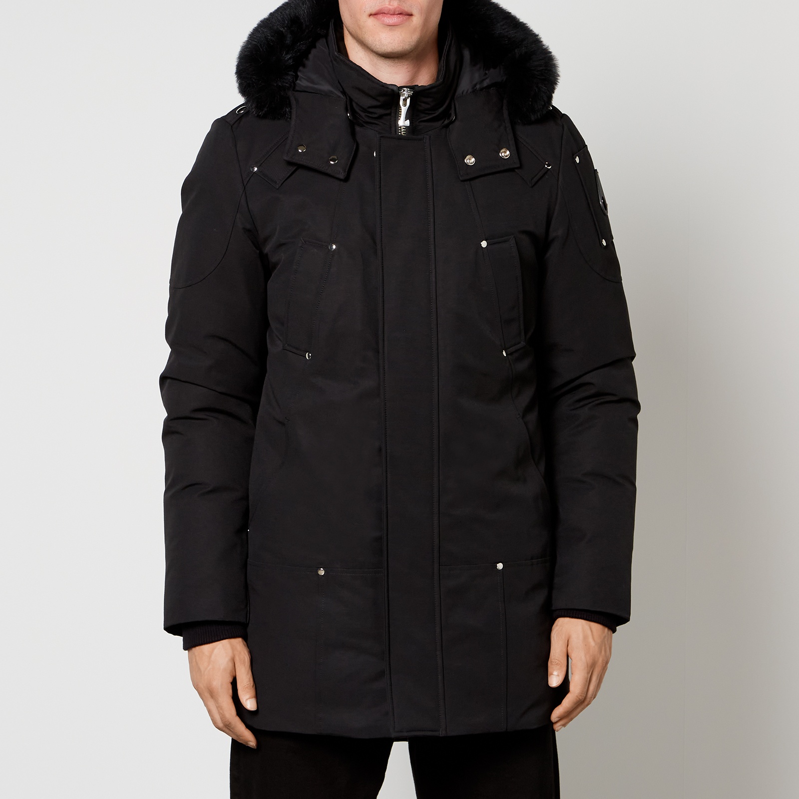 Moose Knuckles Stirling Shearling-Trimmed Cotton and Nylon-Blend Parka - 1