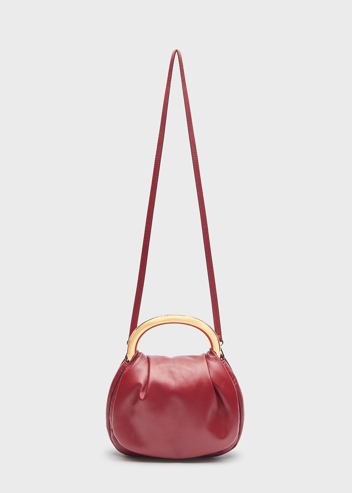 REGULAR RING BAG IN NAPA LEATHER - 1