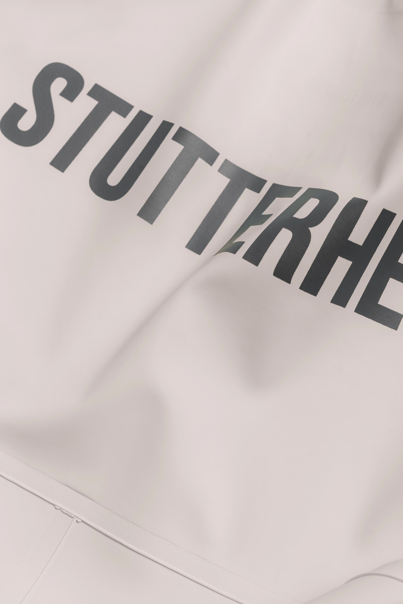 Mosebacke Long Print Raincoat Light Sand 9