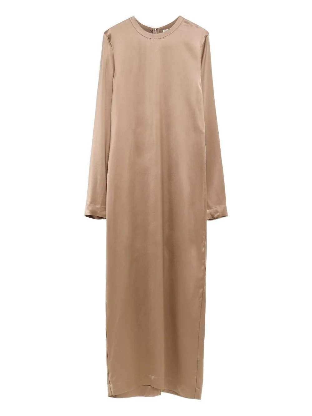 long-sleeved maxi dress - 1