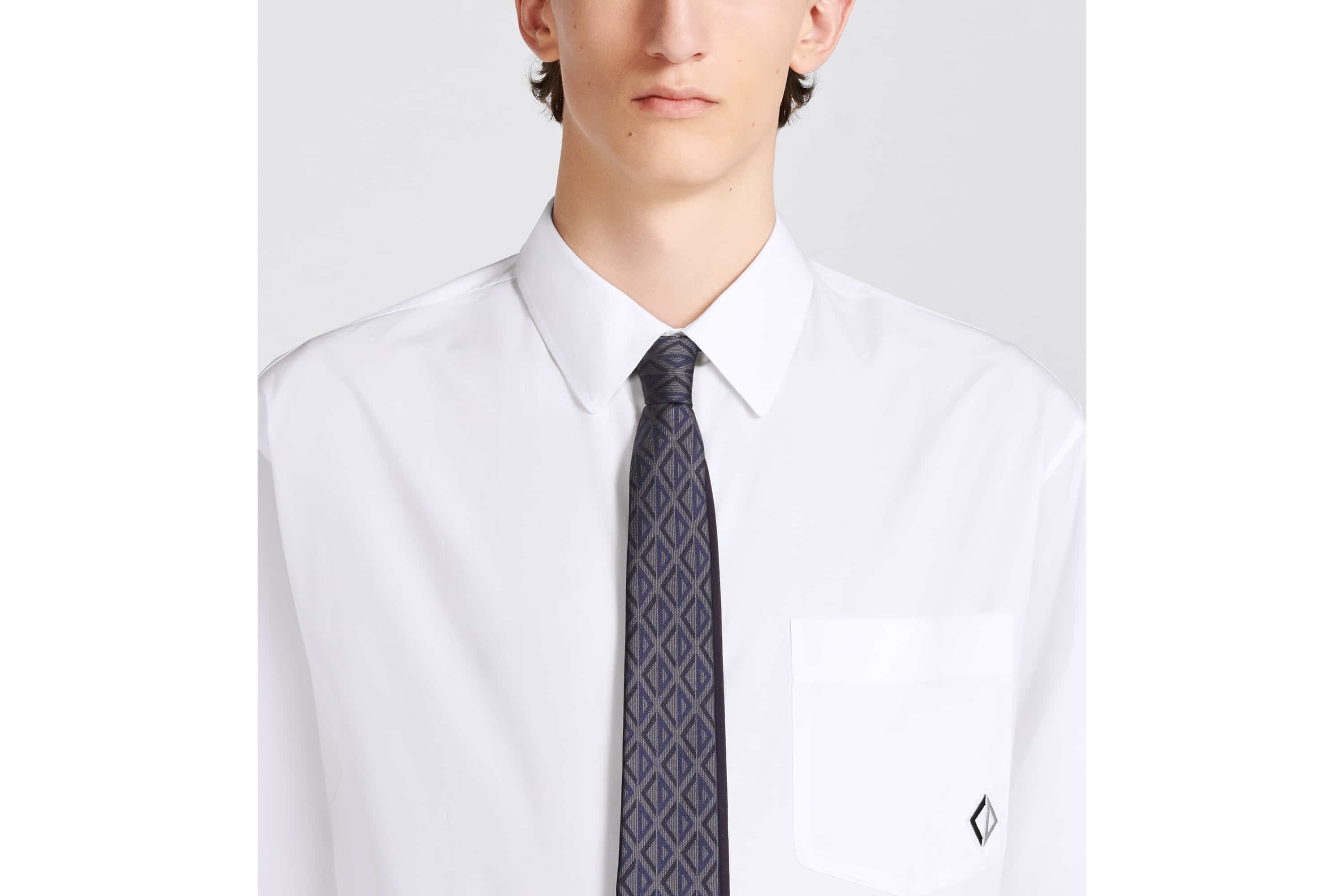 CD Diamond Reversible Tie - 8