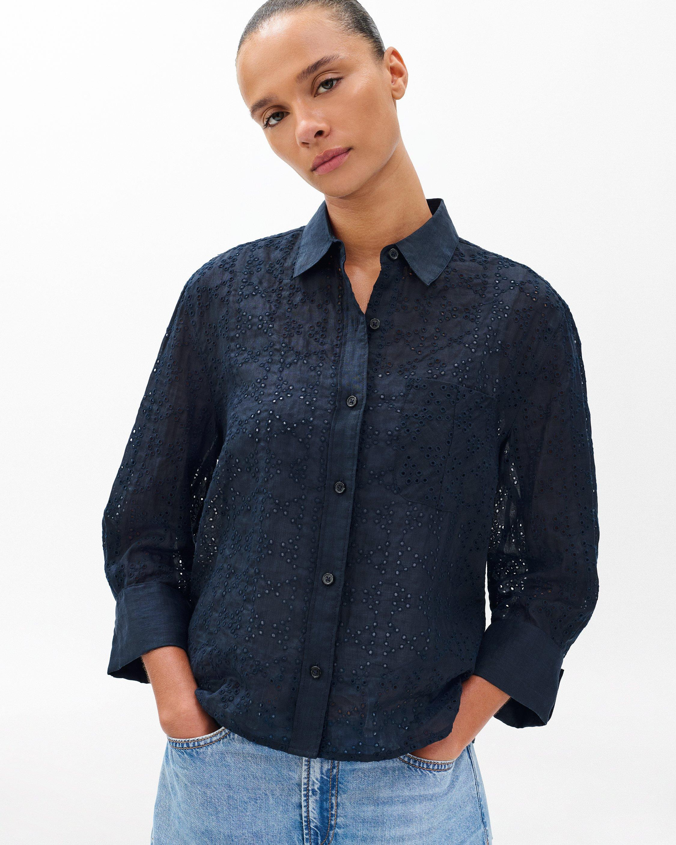Lucia Eyelet Shirt - 2