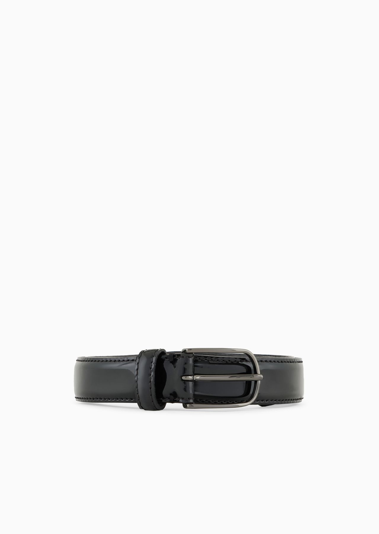 Patent leather belt - 1