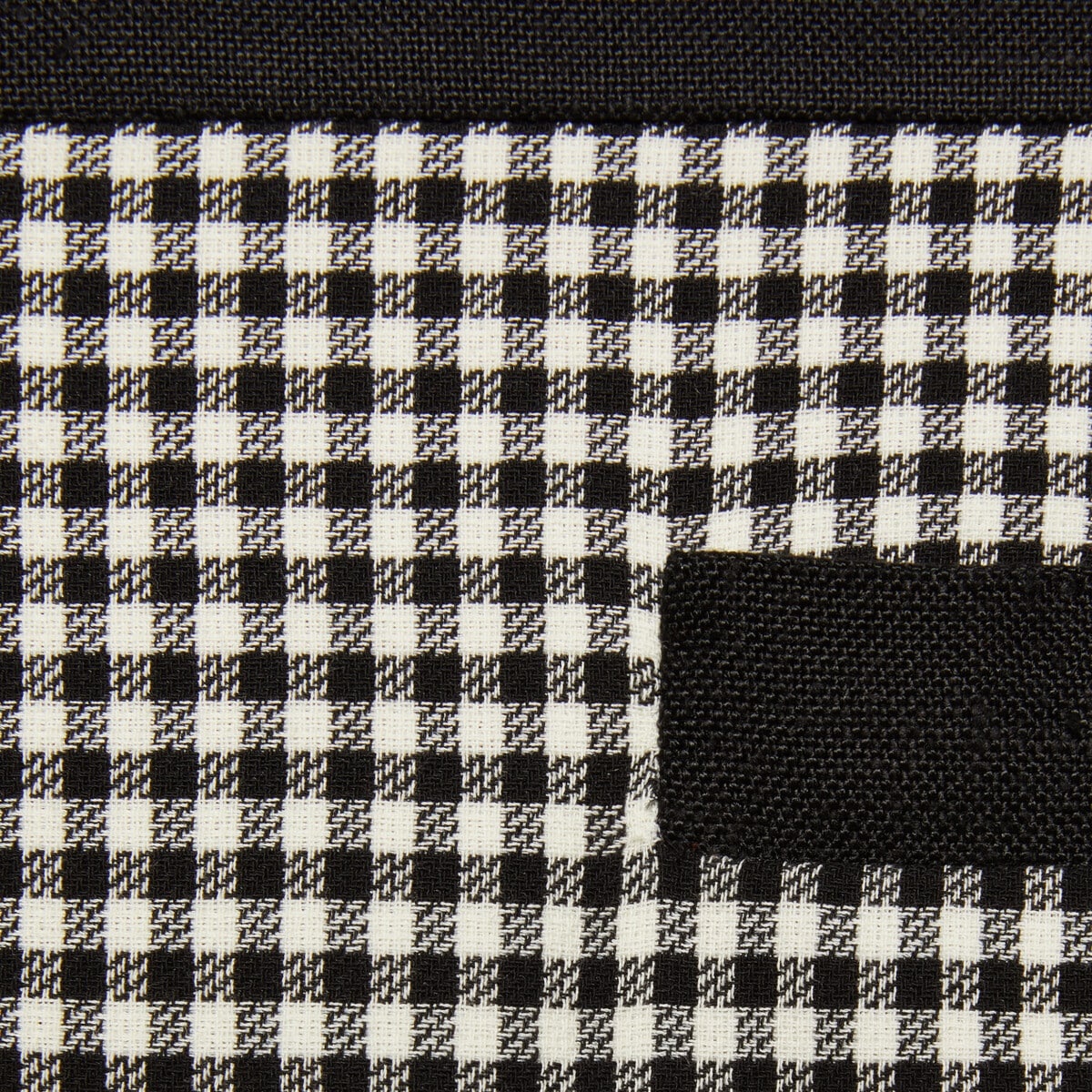 Gingham cotton skirt - 4