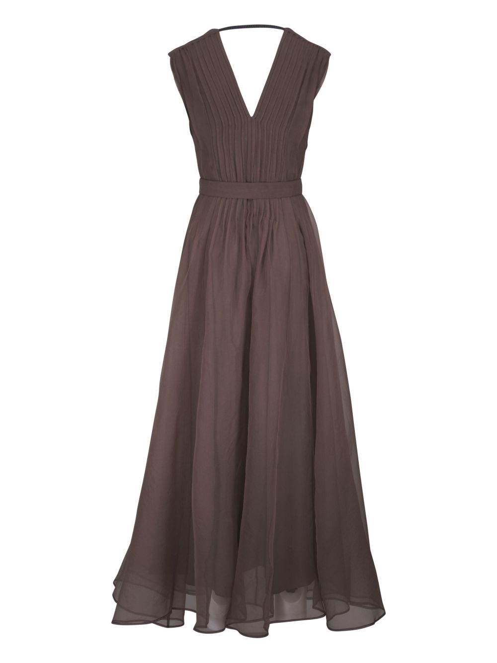 silk dress - 2