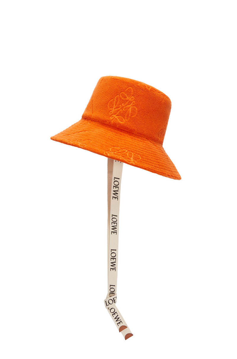 Fisherman hat in towelling cotton 3