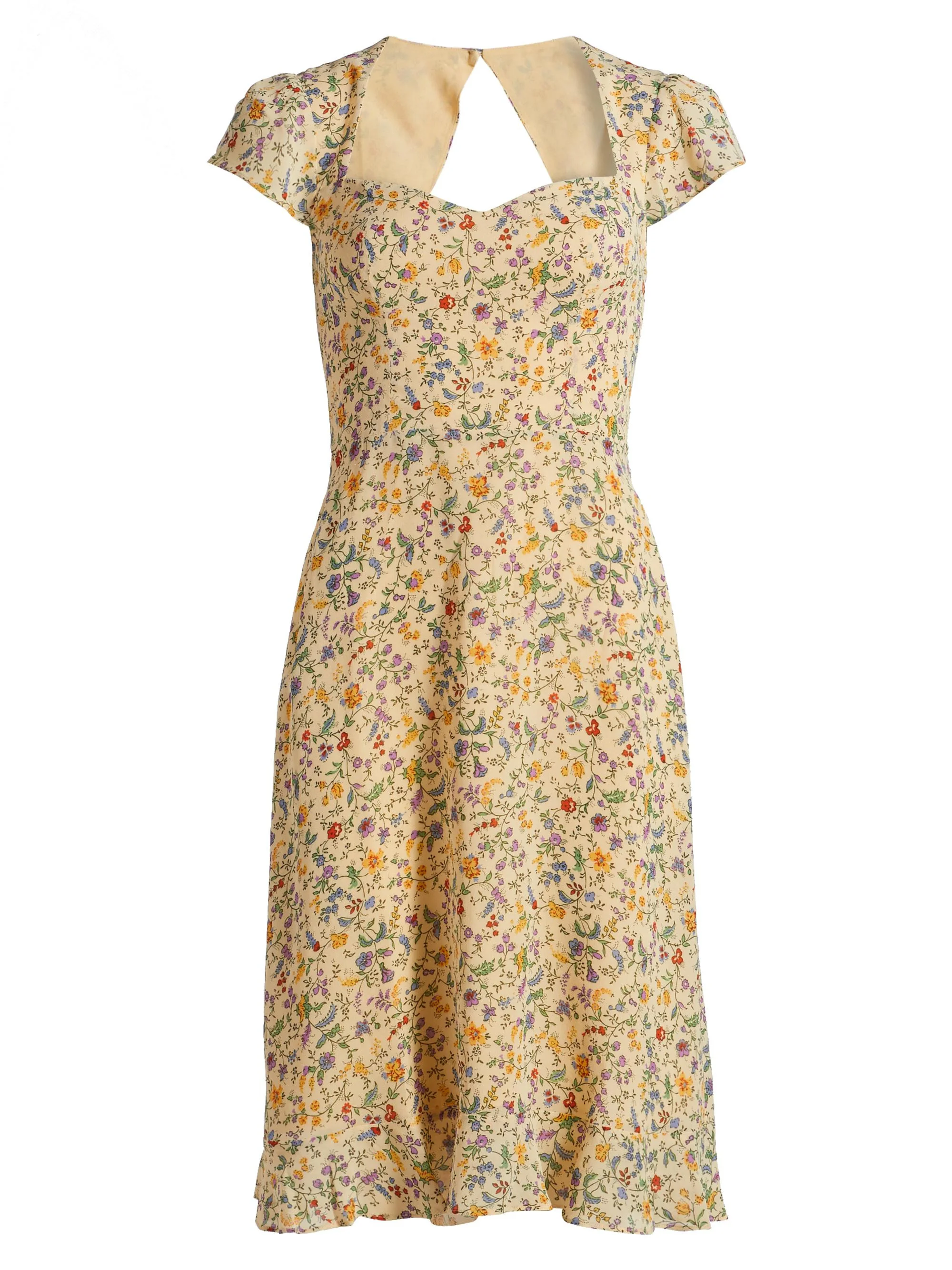 Women's Rosi Floral Print Knee-Length Dress - Yasmeen - 1