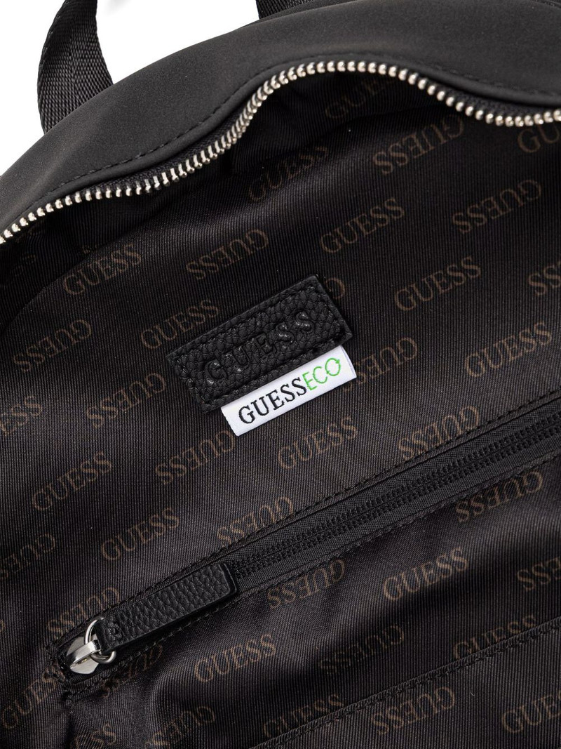Torino logo-plaque zipped backpack 5