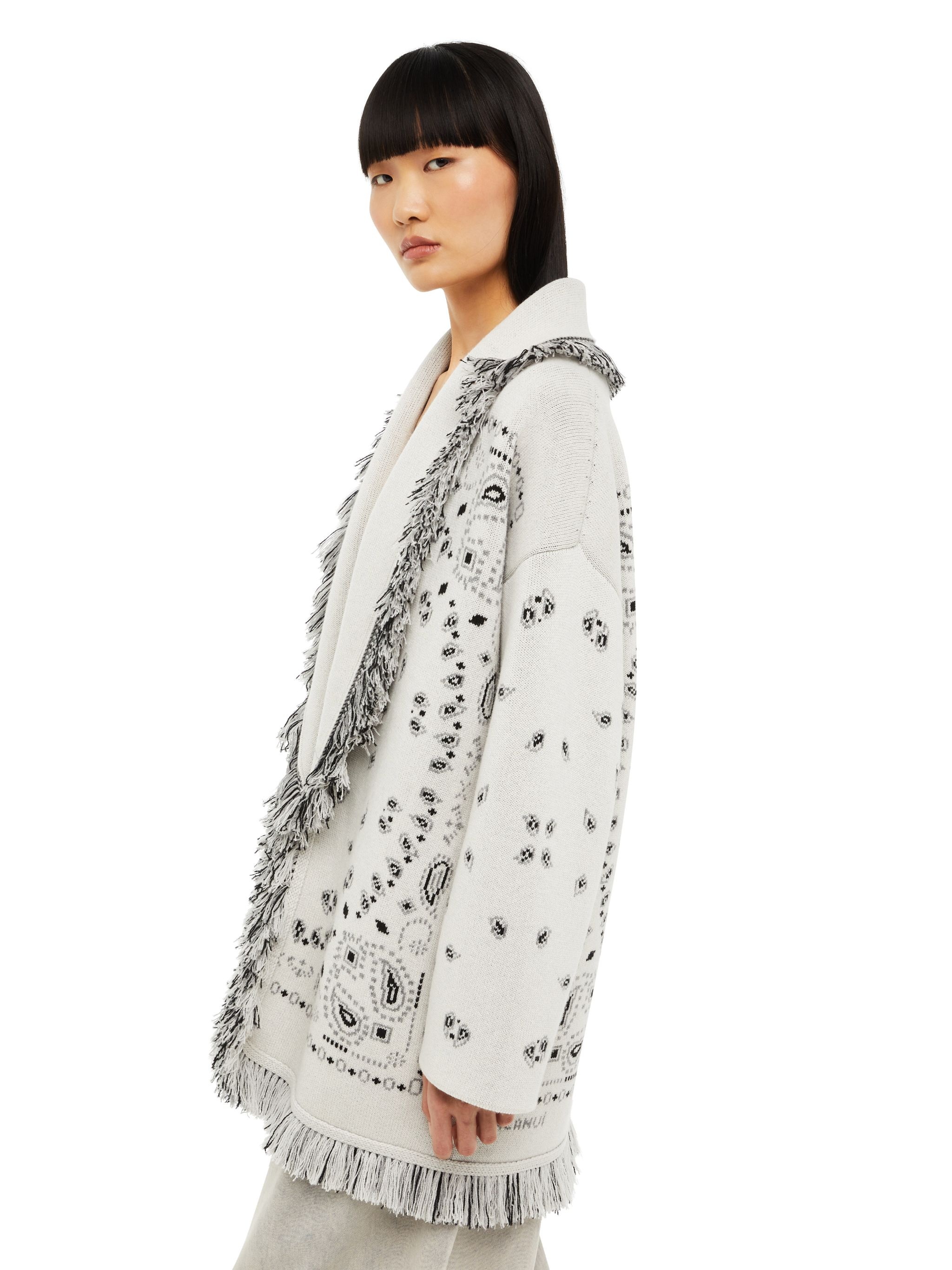 Bandana Jacquard Cardigan - 10