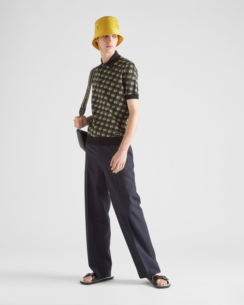 Prada Wool and mohair pants outlook