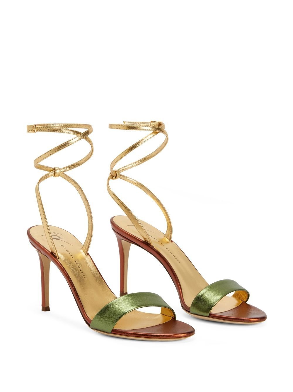 Erwan metallic sandals - 2